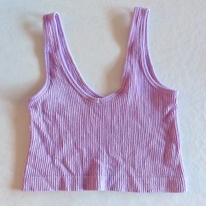 Lavender tank Large